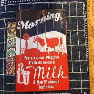 16x10 farmhouse metal decor